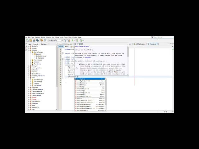 Boletin 1 variables y condicionales Java  Netbeans