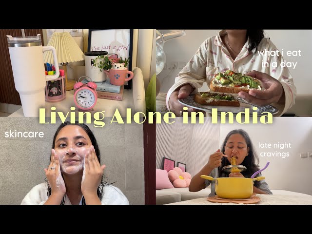 Living Alone Diaries | What i eat in a Day (simple and easy meals to cook)