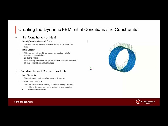 ADINA Dynamic Analysis Using Femap v2022 2 Webinar
