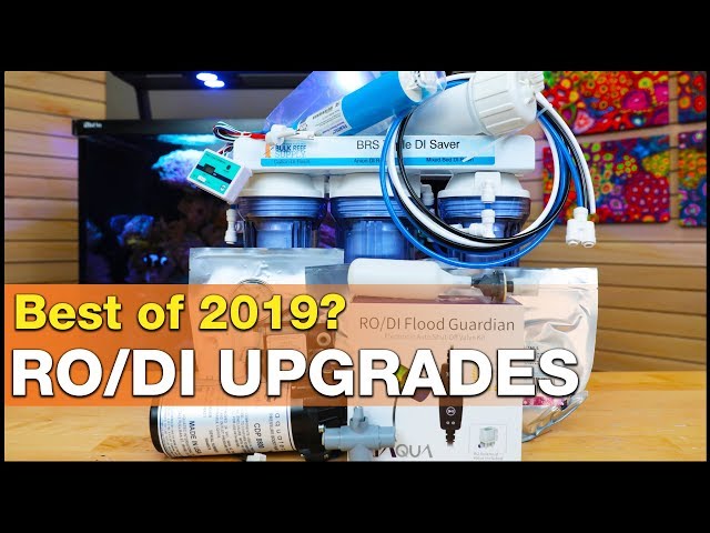 Better RODI water performance with these Best of 2019 RODI Upgrades!