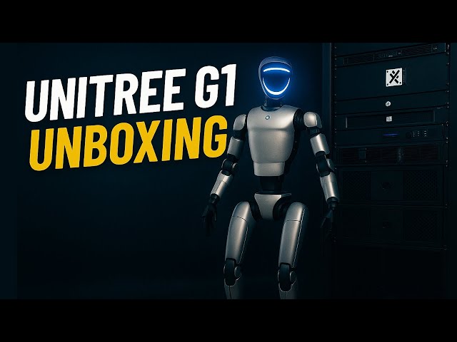 Unboxing the Unitree G1 Edu Humanoid