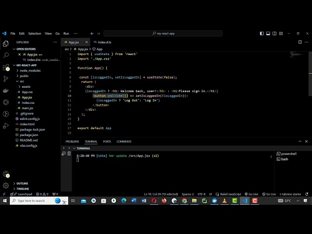 Master Conditional Rendering in React: A Complete Step-by-Step Tutorial!