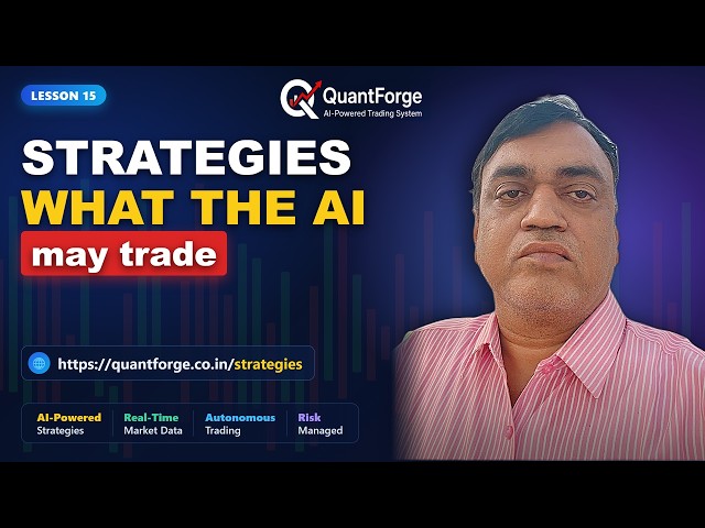 Strategies — choosing what the AI may trade