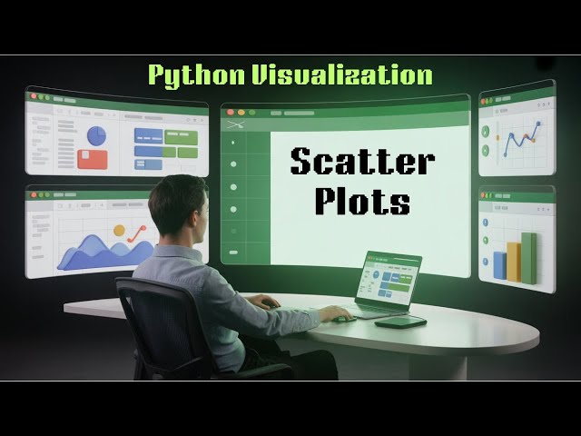 Scatter Plots in Python Explained | Visualizing Relationships with Matplotlib & Seaborn
