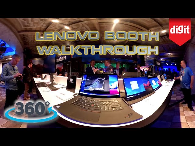360˚ Walkthrough of The Lenovo Booth @ CES 2020