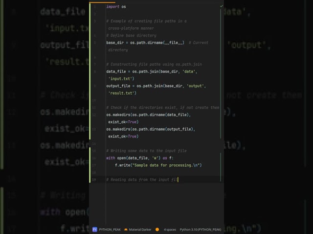 Why use os.path.join() for file paths? Avoid Cross-Platform Pitfalls with os.path.join()!