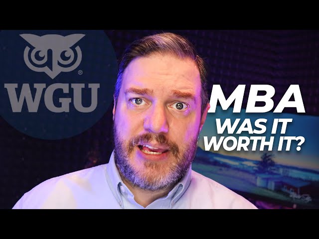 My WGU MBA: 1 Year Later. The Honest Truth.