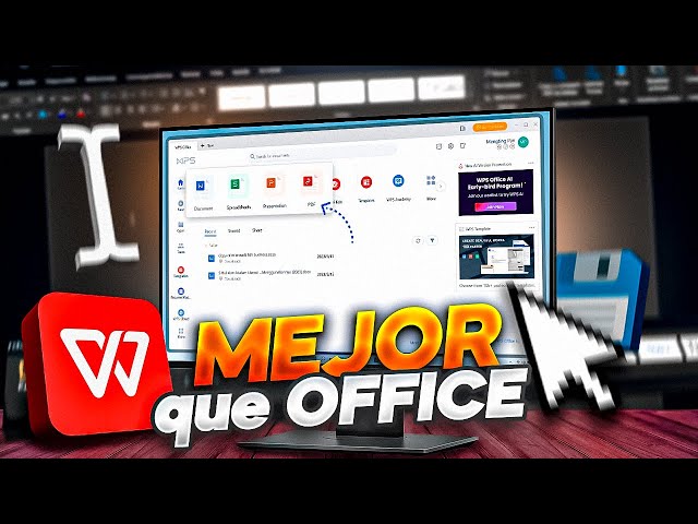 THE BEST ALTERNATIVE to OFFICE / WPS OFFICE with AI features