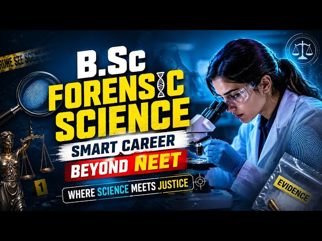 Forensic Science Career After 12th | No NEET Required