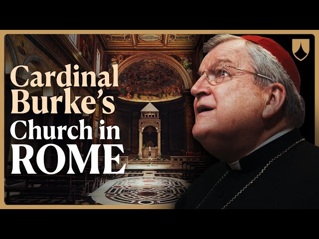 A Tour of Cardinal Burke's Titular Church in Rome | Saint Agatha of the Goths Tour