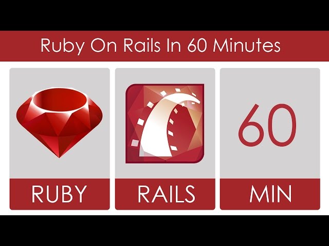 Ruby On Rails In 60 Minutes