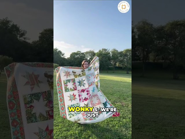 Wonky Star Jenny Doan Quilt | Missouri Star Quilt Tutorial