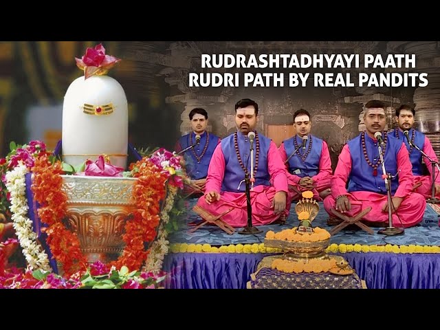 Rudrashtadhyayi Paath | Complete Rudri Path | Rudram Namakam Chamakam by North Indian Brahmins