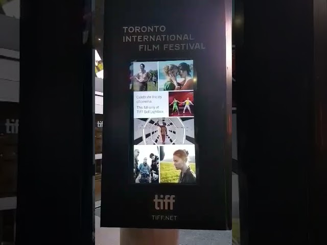 TIFF Bell LightBox Digital Signage
