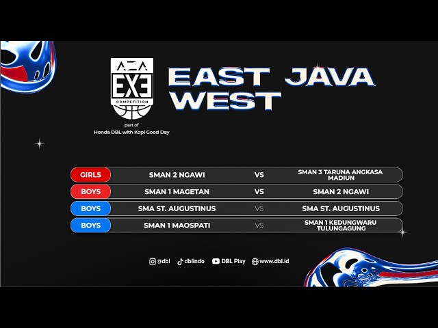 SEMI FINAL AZA 3X3 COMPETITION EAST JAVA-WEST