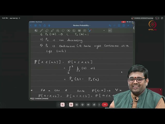 Tutorial 8 : Review of Basic Probability 2
