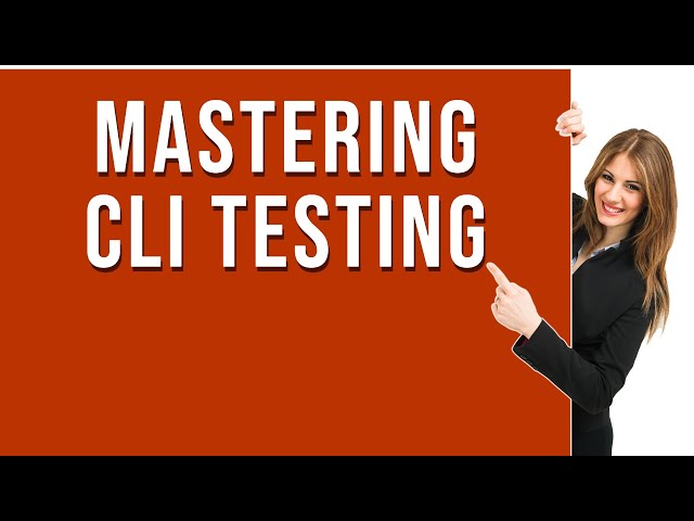 Mastering CLI Testing | NUCIDA Group #CLITesting