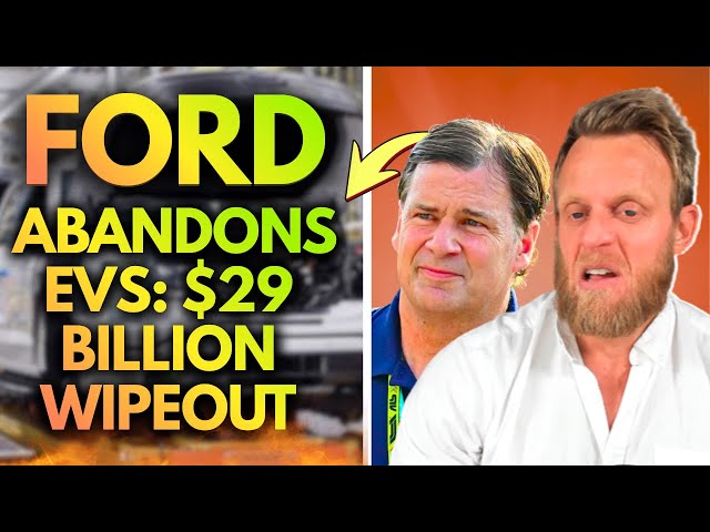 $29B Disaster: Ford Cancels EVs, Kills Battery Plant, Turns to Profitable Gas Cars