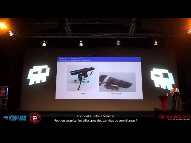 Eric FILIOL / Thibaut SCHERRER - Peut-on sécuriser les villes avec des caméras de surveillance? [FR]