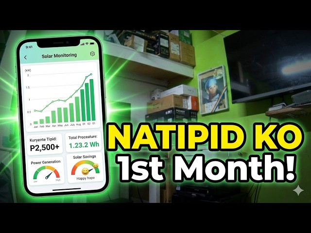 Natipid ko sa Solar Setup This Month