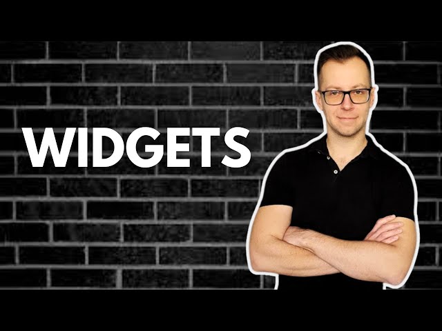 How to use Databricks WIDGETS