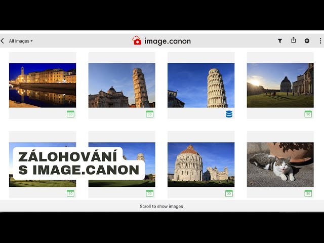 Tip: Image.canon zdarma zálohuje fotky přímo z foťáku