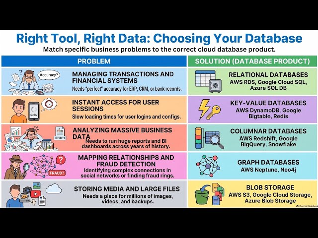 Database Masterclass - How to Choose the right Database