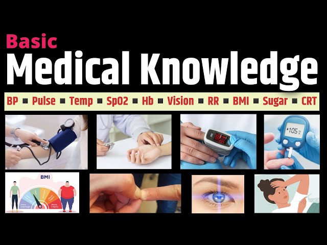 Basic Medical Knowledge || Vital Signs || Normal range of human body parameters || Cardinal Signs