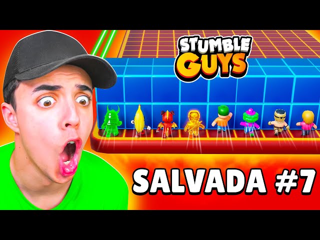 INFINITE SAVES in LEGENDARY BLOCK DASH…😱 STUMBLE GUYS