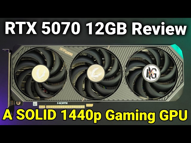 Zotac GeForce RTX 5070 SOLID Graphics Card Review - Faster than an RTX 4090?