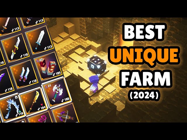BEST Unique Farm In Minecraft Dungeons (2025)