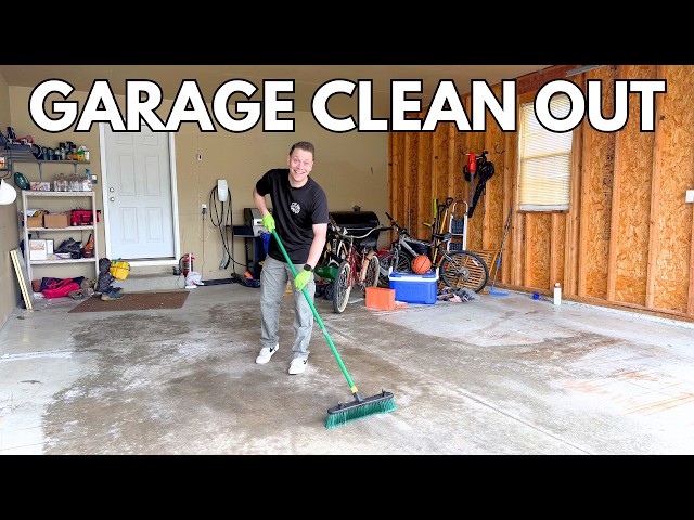 The Best Way to Clean and Organize Your Garage!