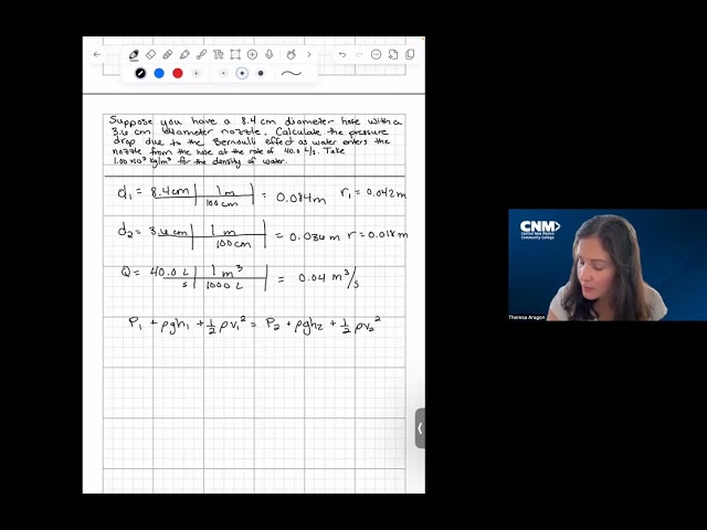 Module 12: Bernoullis Equation  Example