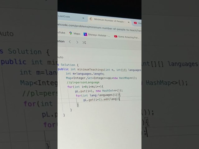 Day 267: #leetcode #1733 |#300daysofcode #java #problemsolving #programming #algorithms #dsa #coding
