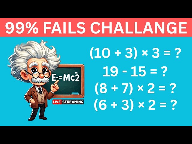 Quick Math Challenge – Join Live!