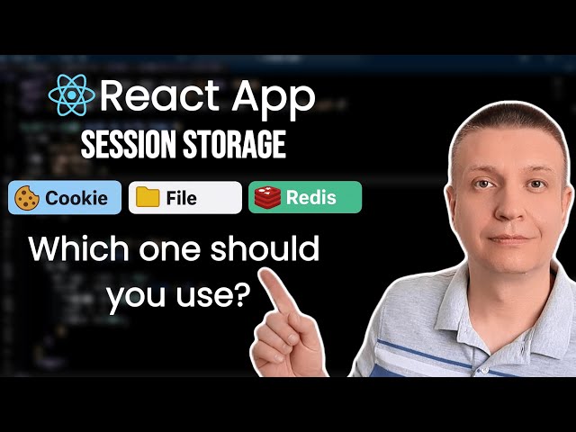 React App Session Storage Setup: Cookie, File, and Redis Options