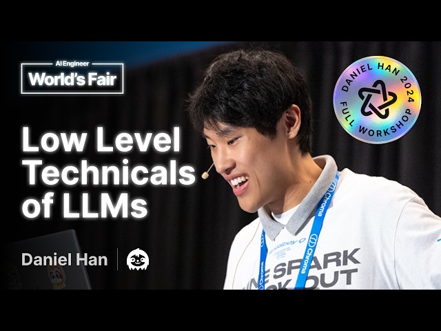 Low Level Technicals of LLMs: Daniel Han
