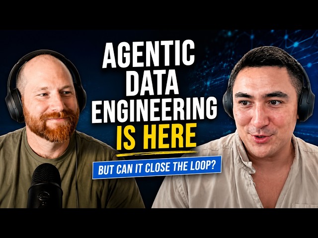 Agentic Data Engineering Is Here — But Can It Close the Loop?