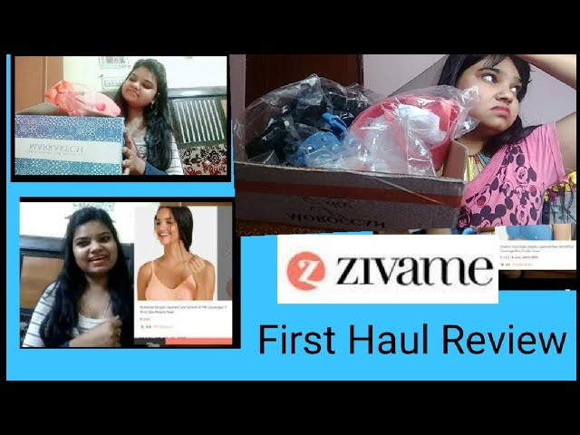 Zivame FIRST HAUL REVIEWS I tried zivame  products ..it's worth it or not?? get wrong size 🙄