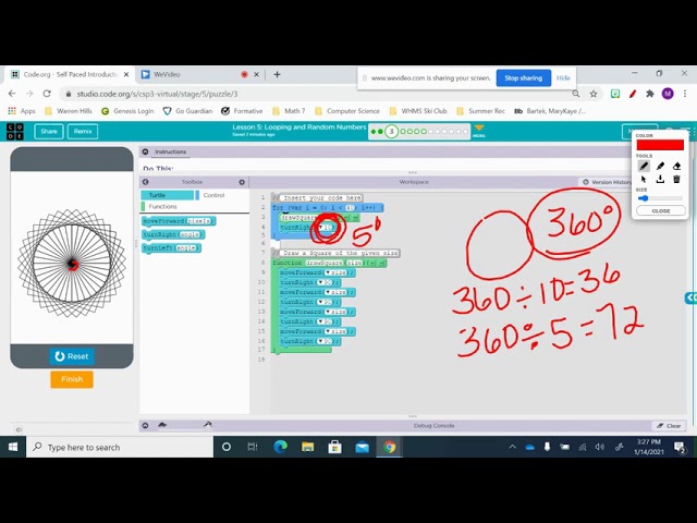 Turtle Programming Lesson 5