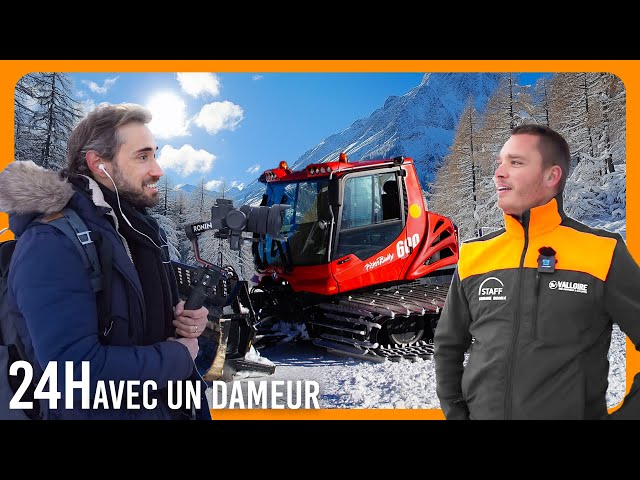 Une journée avec un dameur !