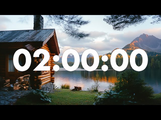 2-Hour Timer with Soothing Ambient Sounds🎶🌌