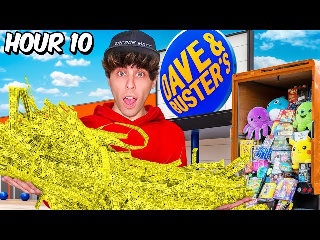 I Played Arcade Games For 24 Hours!