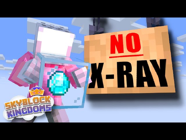 I used CHEATS on a friendly server - Skyblock Kingdoms