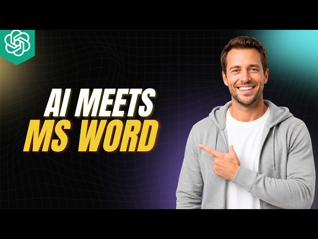 How To Use AI (ChatGPT) With MS Word 365 [Step By Step Guide]