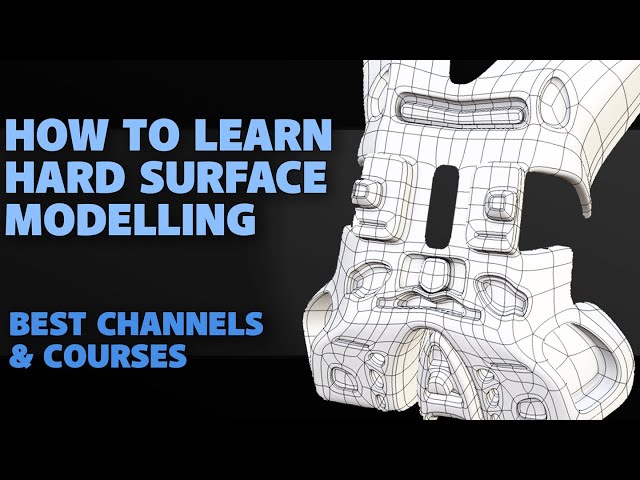 How to Learn Hard Surface Modelling in Blender