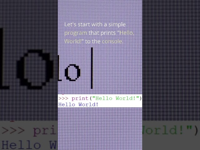 Python Syntax! #4 of python tutorial. #programming #python #coding #code #shortsvideo #viral #shorts
