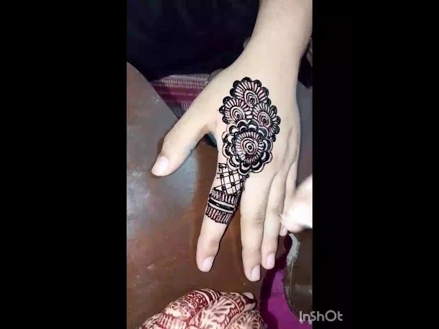 Simple Mehndi Design|| ||Mehndi Designi#easymehndi #youtubeshorts