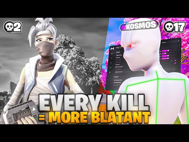 EVERY Kill It Gets More BLATANT... (Fortnite cheats)