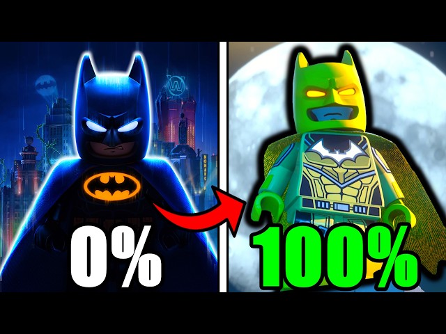 I 100%'d Lego Batman Legacy of the Dark Knight, Here's What Happened